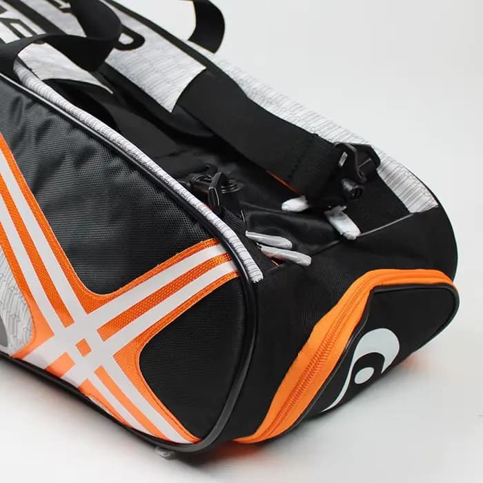 Sac à dos pour raquettes de tennis HEAD, grande capacité pour raquettes de 3 à 6 pièces, sac de sport pour badminton et courge avec compartiment à chaussures séparé