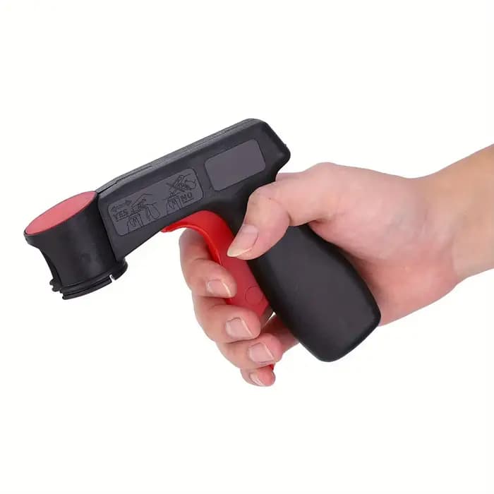 Pistolet de pulvérisation de peinture de polissage universel, poignée de peinture en plastique, pistolet de pulvérisation manuel auto-pulvérisation réutilisable, outil d'entretien de voiture