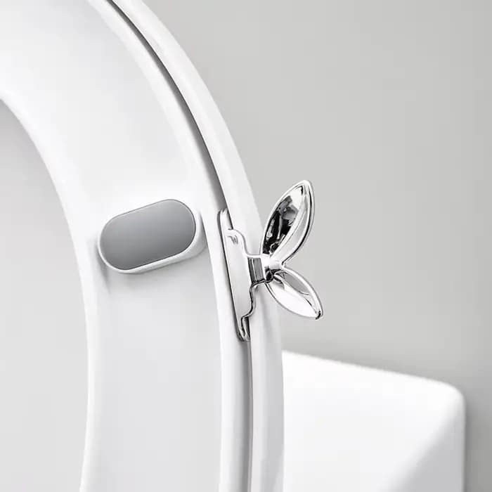 Dispositif de levage de couvercle de toilette, lève-couvercle de siège de toilette, poignée de couvercle de toilette, fournitures de salle de bains multifonctions ABS pratiques