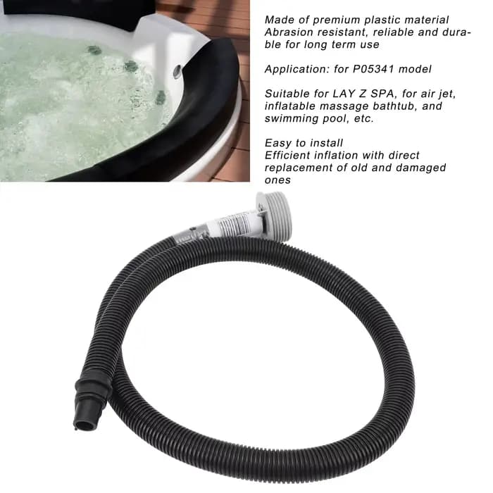Tuyau gonflable en plastique de 41.7 pouces pour baignoire de massage LAY Z SPA P05341