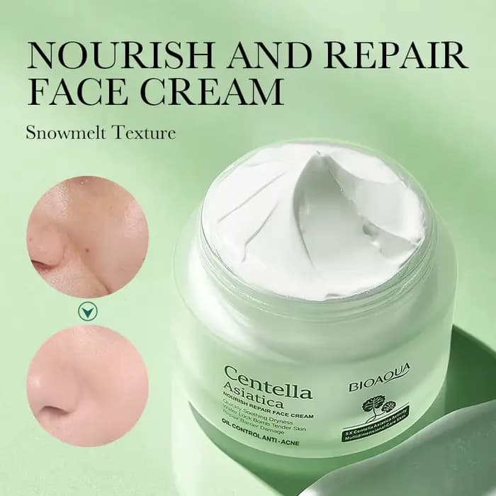 Crème pour le visage à la Centella asiatica BIOAQUA