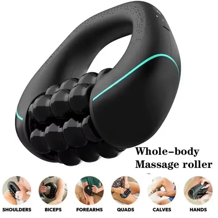 Rouleau de massage électrique rechargeable à 3 vitesses