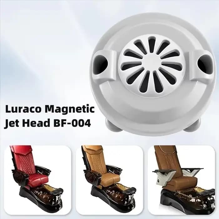 LURACO Jet Motor pédicure spa baignoires tête de Jet magnétique avec couvercle d'hélice 4 broches