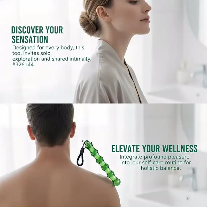 Bâton de massage musculaire manuel lisse sans épine