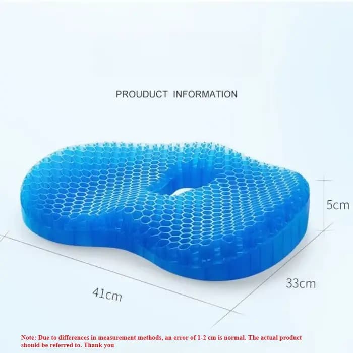 Coussin de siège en gel alvéolé