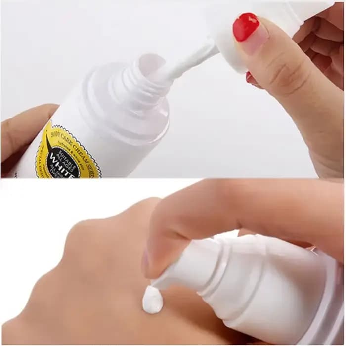 Crème blanchissante pour la peau foncée, crème blanchissante pour tout le corps, Lotion hydratante pour le cou et les genoux, blanchiment en profondeur, humidité durable