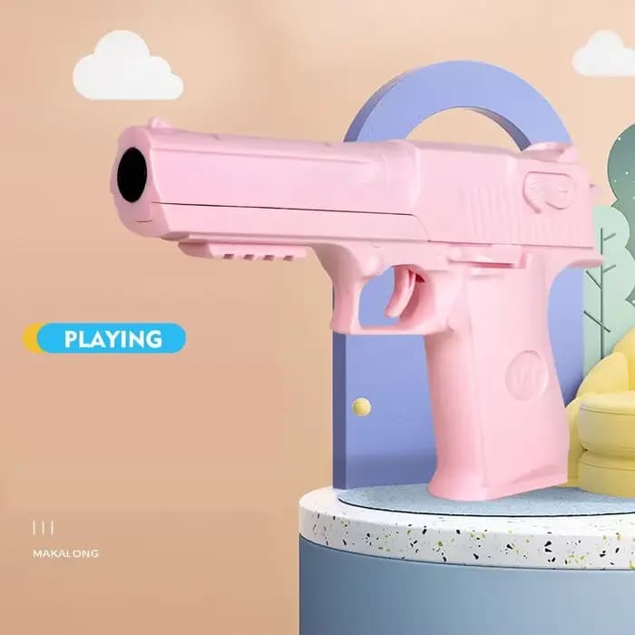 Pistolet jouet pour enfants, pistolet à fléchettes en mousse, lanceur de modèle de tir pour garçons et filles, pistolet manuel, jeux de plein air
