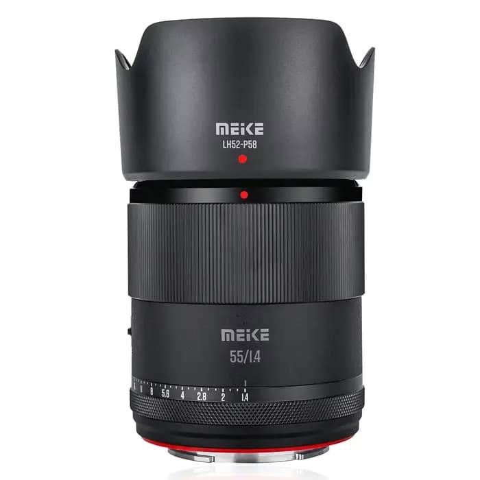 Objectif portrait MEKE Meike 55mm F1.4 APS-C AF/MF à grande ouverture pour appareils photo Sony E Z Fuji XF ZFC A6600 Z5 Z6 Z7 Z8 Z9 A6300