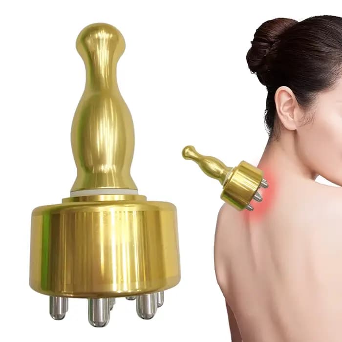 Brosse méridienne Massage grattage thérapie magnétique Moxibustion chaude bâton Moxa outil de soins de santé du corps masajeador
