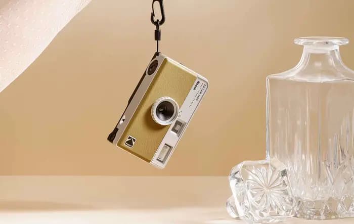 KODAK EKTAR H35 demi-cadre télémètre caméra 35mm Film caméra 135 Film Non jetable caméra avec Flash lumière