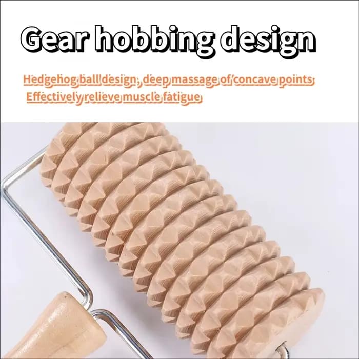 【 Meridian Clearing 】 1 bâton de massage à rouleaux pour soulager la raideur musculaire