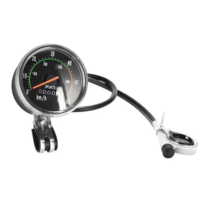 Compteur de vitesse de vélo de style vintage, machine mécanique analogique, odomcirculation avec matériel général pour vélos