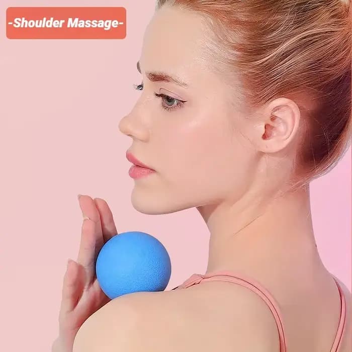 Balle de massage TPE 6CM pour relaxation musculaire profonde