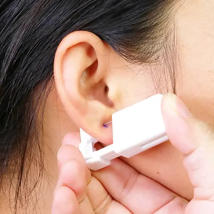 Kit de Pistolet de Perçage d'Oreille, Machine à Boucles d'Oreilles, Clous, Pince Antarctique, Bijoux de Corps, 1/2 Pièces