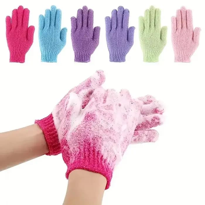 8/12 pièces gant de bain exfoliant lavage peau Spa Massage douche gommage épurateur