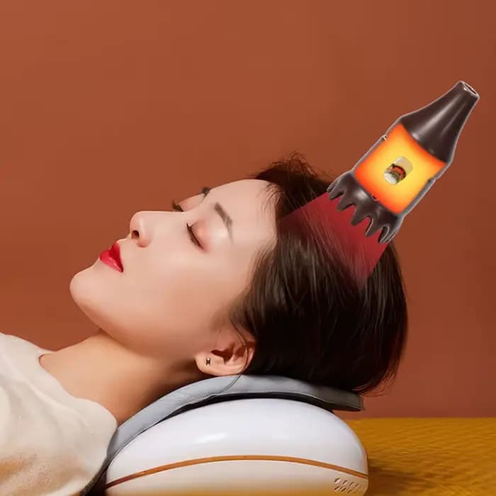 Brûleur de Moxibustion à 12 Dents pour Dragage des d'œuvre diens