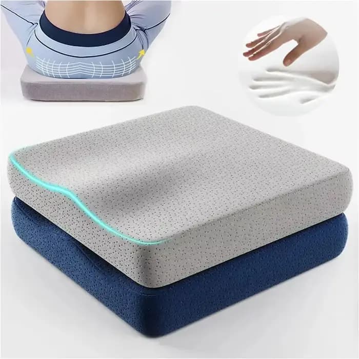 Coussin de bureau ergonomique en mousse à mémoire de forme