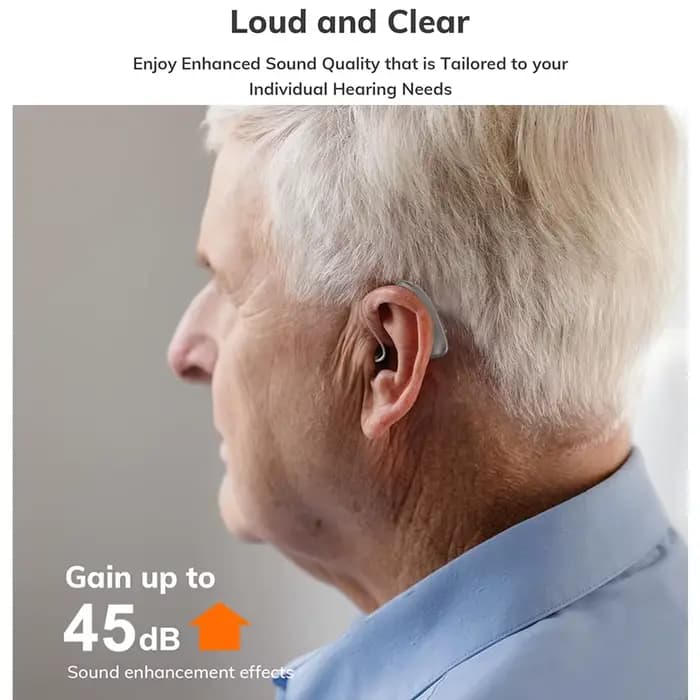 Nouvel aide auditive pour la surdité, amplificateur de son numérique Bluetooth, amplificateur auditif Portable pour personnes âgées