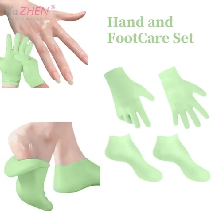 Masque pour les pieds Anti-fissure en Silicone SPA