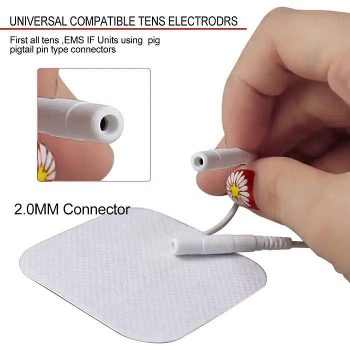 Électrodes TENS, patchs de gel conducteurs pour stimulateur musculaire EMS