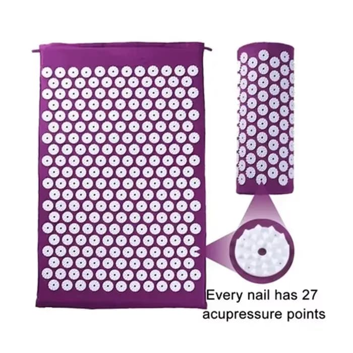 Tapis de massage et d'acupression à picots pour Yoga