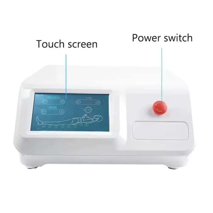 Appareil professionnel Portable de massage de drainage lymphatique de sauna de dispositif amincissant de pression d'air salon de machine de thérapie de vêtements