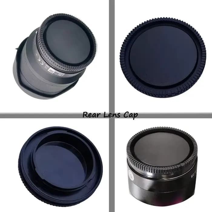 Corps de caméra à monture E et capuchon d'objectif arrière pour Sony FX3 FX30 A1 A7 IV III II A7S A7R V A9 A6700 A6600 A6500 A6400 A6000 NEX-6 NEX-7