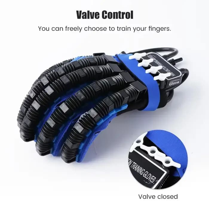 Gants robotisés pour la rééducation des doigts