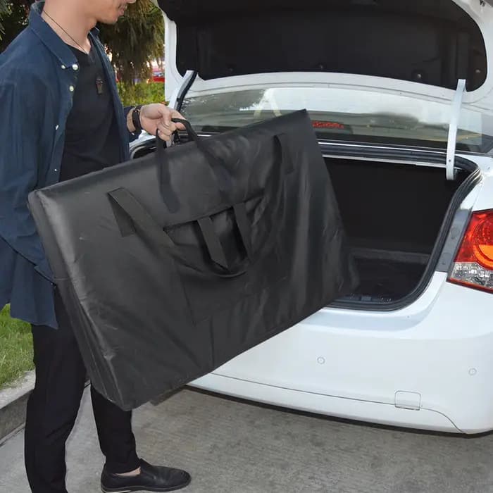 Sac de transport portable pour table de massage avec poches