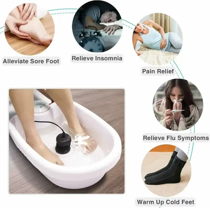 Désintoxication ionique pied Spa bain masseur Machine Mini