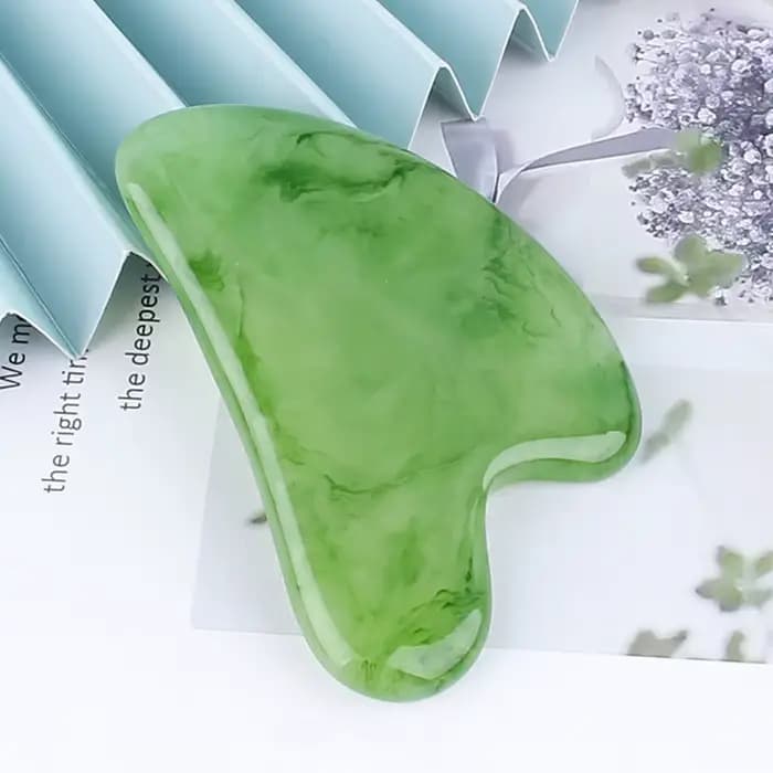 Résine Gua Sha grattage Massage grattoir visage masseur Acupuncture Guasha conseil