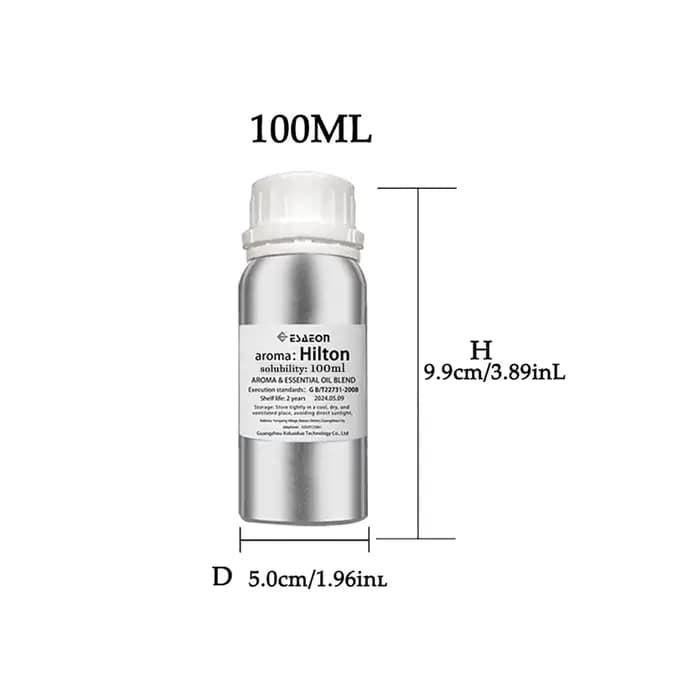 ESAEON 100ml (3.38 fl.oz) Huiles essentielles pour hôtel Marriott - Pour diffuseur de parfum et diffuseur d'arômes et diffuseurs d'arômes sans eau