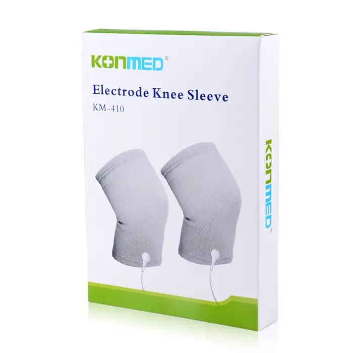 Paire de genouillères de Massage à électrodes en Fiber conductrice