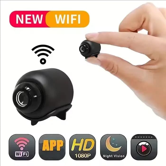 Nouvelle mini caméra X5 1080P, vision nocturne, légère, portable, caméras de qualité supérieure, détection de mouvement, caméra de surveillance sans fil
