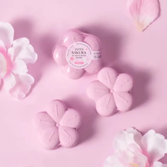 LAIKOU Sel de bain japonais à la fleur de cerisier pour le corps