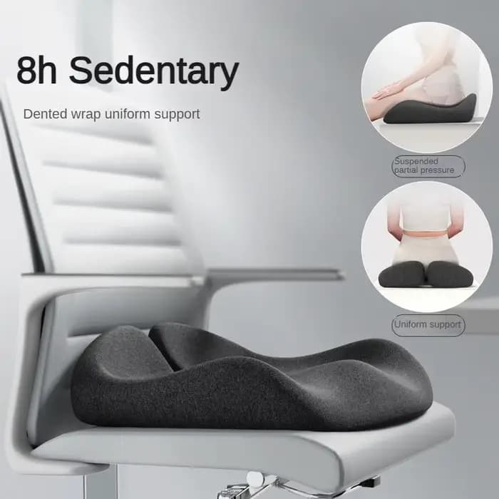 Nouveau Tailbone sciatique soulagement des maux de dos confort chaise de bureau coussin de siège de voiture