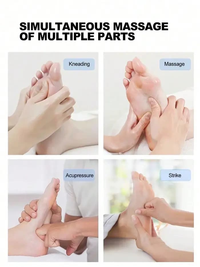 Masseur de pieds, dispositif de Massage des pieds à impulsion