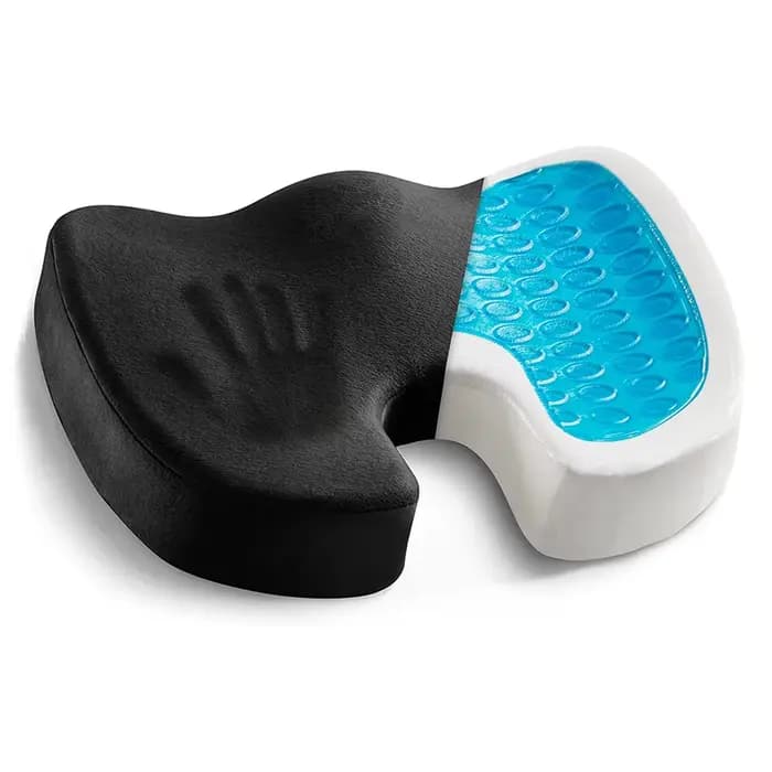 Coussin de siège en forme de U en mousse à mémoire de forme