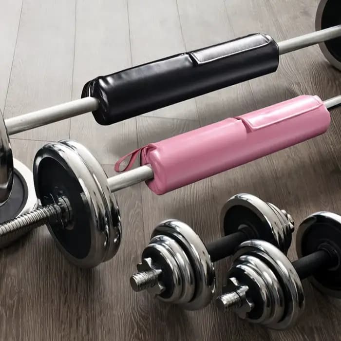 Squat Pad and Hip Thrust Pad for Leg Day PU Barbell Pad Stays in Place Secure Thick Cushion for Squats Lunges Glute Bridges Bar