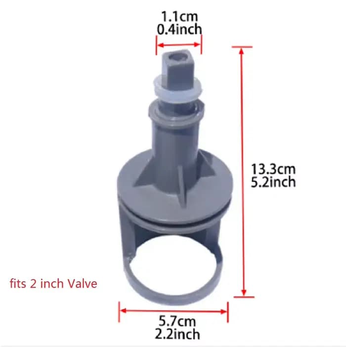 Valve d'eau inverseur pour spa 2 "/1.5 en effet