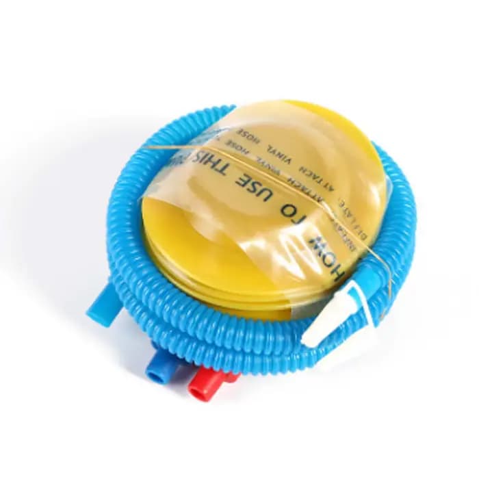 Yoga IkInflator Pompe à pied gonflable pour ballons de sport, stockage de type pédale, accessoires pour anneaux de natation, 4 po