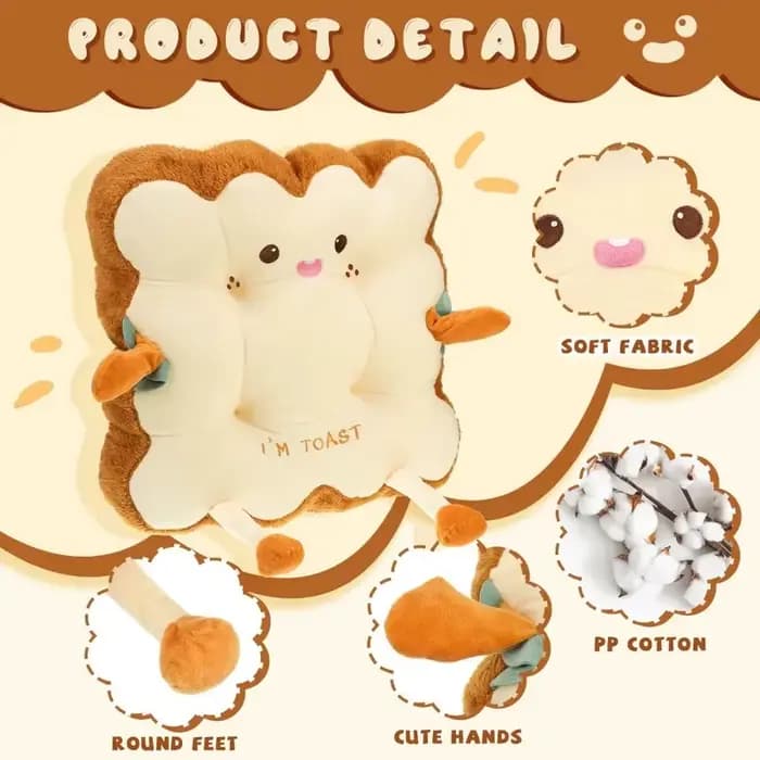 Coussin de siège multi-usage – Coussin confortable épais pour bureau
