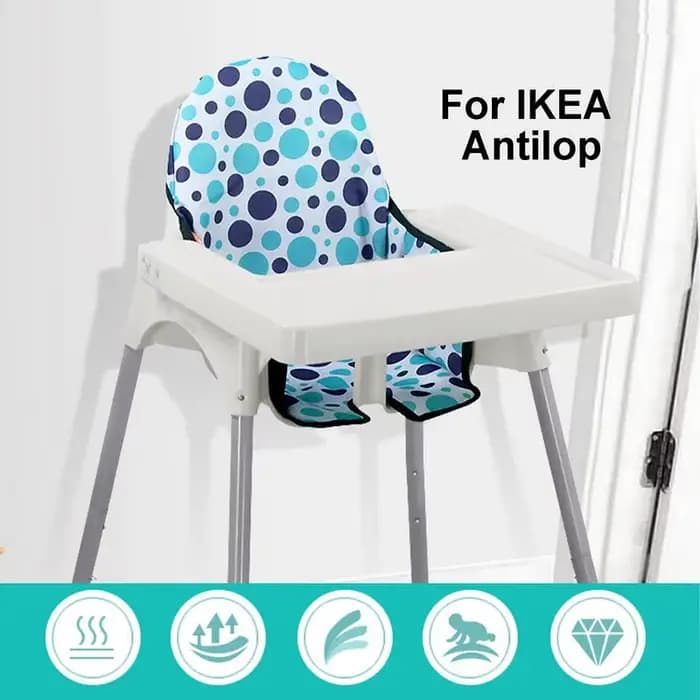 Housse de siège en tissu pour bébé, coussins de chaise haute, doublure respirante, pour chaise de bébé, coussins confortables, nouvelle collection