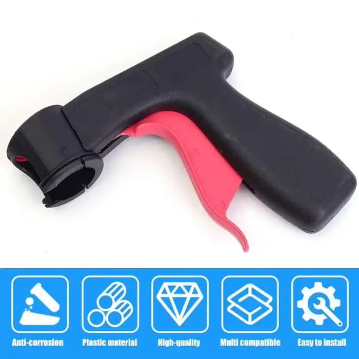 Pistolet pulvérisateur aérosol pour voiture avec poignée de déclenchement pour peinture automobile, entretien, polissage, outil d'entretien automobile, accessoires portables
