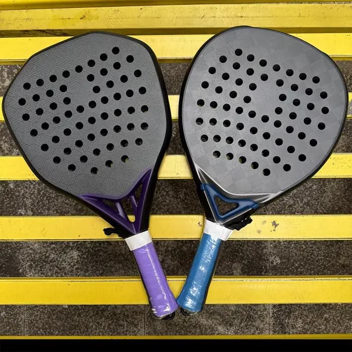 Raquette de padel en fibre de carbone composite, forme diamant, mousse EVA laminée, raquette de sport 2026
