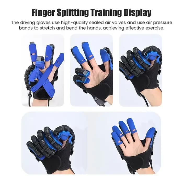 Gants robotisés pour la rééducation des doigts
