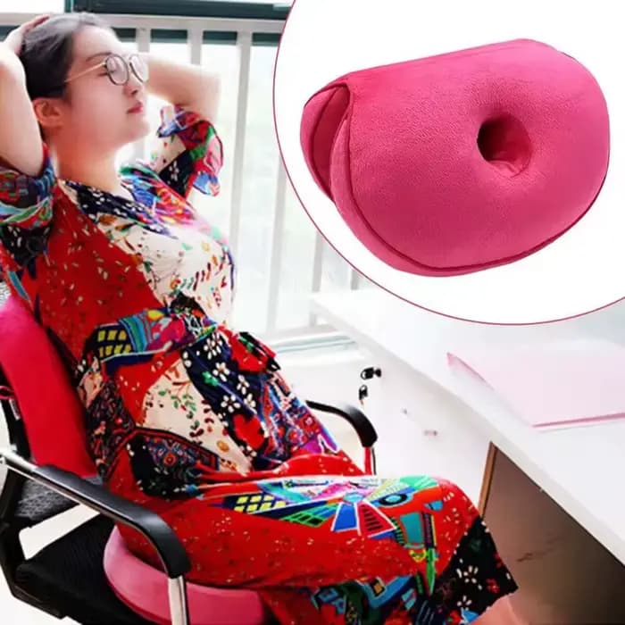 Coussin orthopédique multifonctionnel double confort en mousse à mémoire de forme pour le bassin
