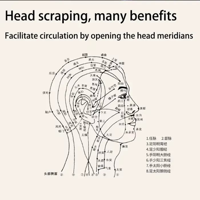 Brûleur de Moxibustion à 12 Dents pour Dragage des d'œuvre diens
