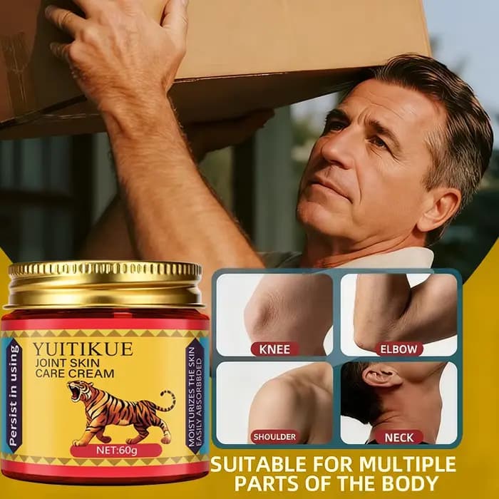 YUITIKUE Crème de Soin de la Peau articulaire 60g - Massage multi-parties pour les genoux