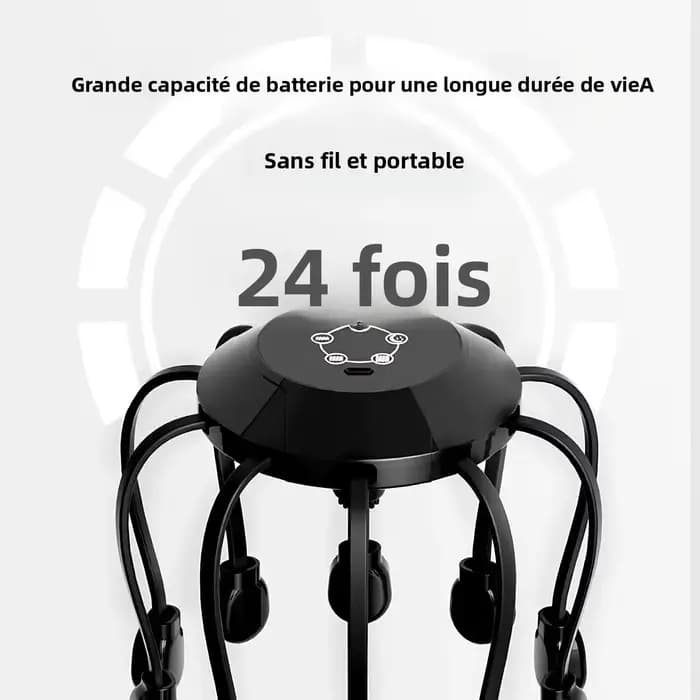 Appareil de massage intelligent pour la tête